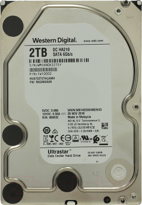 Жесткий диск Western Digital HGST DC HA210 2TB 1W10002 - фото