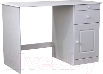 Письменный стол Dipriz Вадим-1 / Д.4203.1 (белый воск укрывистый)