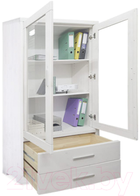 Шкаф с витриной Dipriz Мэдисон Д.1149.1