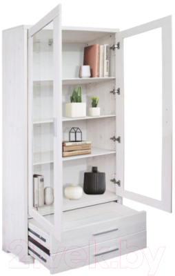 Шкаф с витриной Dipriz Мэдисон Д.1150.1