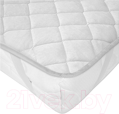 Наматрасник защитный Vegas Protect Cotton S4 200x200 (белый) - фото