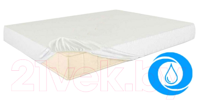 Наматрасник защитный Фабрика сна Aqua Full 100x190