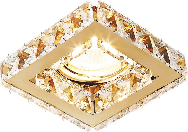 Точечный светильник Ambrella K110 CL/G MR16 - фото