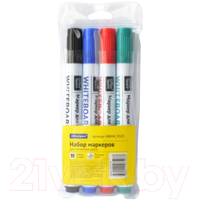 Набор маркеров OfficeSpace WBM4_9503 - фото