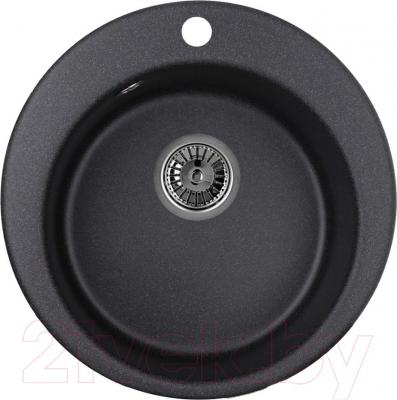 Мойка кухонная GRANULA GR-4801 (черный) - фото
