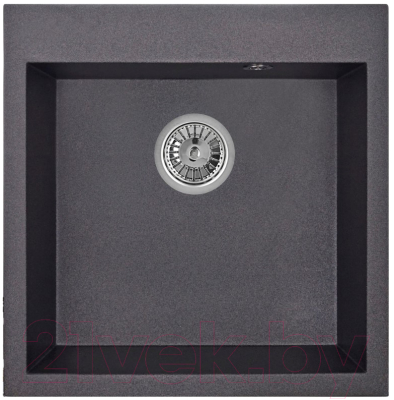 Мойка кухонная GRANULA GR-5102 (черный) - фото