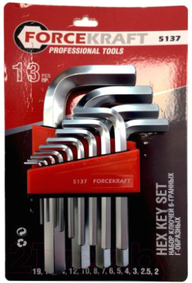 Набор ключей ForceKraft FK-5137 - фото