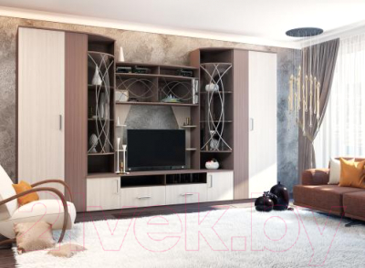 Стенка Горизонт Мебель Атланта - фото