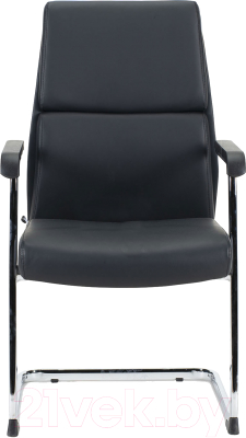 Кресло офисное Norden London CF / HR8637-2-408 (хром/черный/черные вставки) - фото