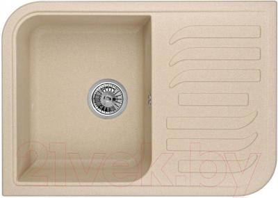 Мойка кухонная GRANULA GR-7001 (песочный) - фото