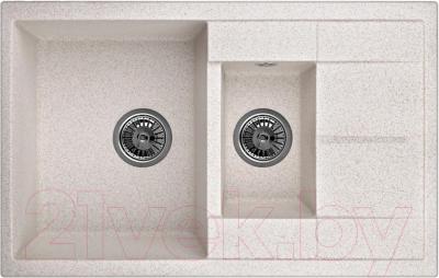 Мойка кухонная GRANULA GR-7802 (пирит) - фото