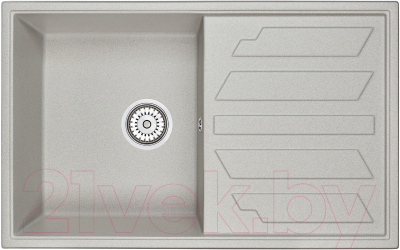 Мойка кухонная GRANULA GR-8002 (базальт) - фото