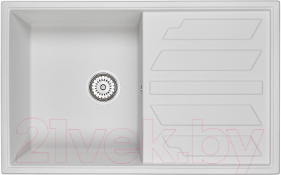 Мойка кухонная GRANULA GR-8002 (арктик) - фото