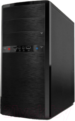 Корпус для компьютера PowerMan ES722BK 400W