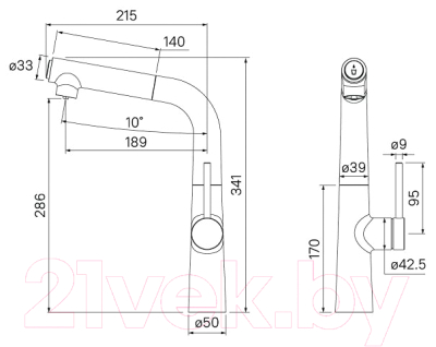 Смеситель IDDIS Pure PURSBFBi05