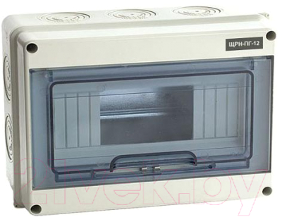 Бокс пластиковый КС ЩРН-ПГ 8-модульный IP65 - фото