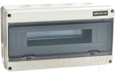 Бокс пластиковый КС ЩРН-ПГ 18-модульный IP65 - фото