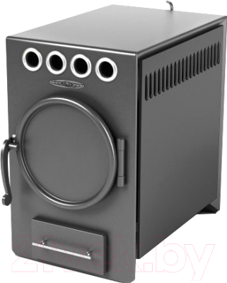 Печь отопительная ТМФ Нормаль 2 Турбо (антрацит, ТЗ) - фото