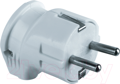 Вилка штепсельная Navigator NCA-PL04-16A-E-WH / 61362 - фото