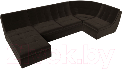 Диван П-образный Лига Диванов Холидей модульный / 101855