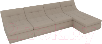 Диван угловой Лига Диванов Холидей модульный / 101837
