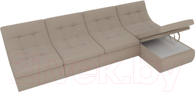 Диван угловой Лига Диванов Холидей модульный / 101837