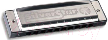 Губная гармошка Hohner Silver Star 504/20 A / M50410 - фото