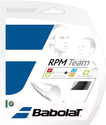Струна для теннисной ракетки Babolat Rpm Team / 241108-105-125 - фото