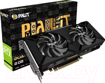 Видеокарта Palit RTX2060 Super Dual 8GB GDDR6 (NE6206S018P2-1160A)