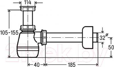 Сифон Viega 120337
