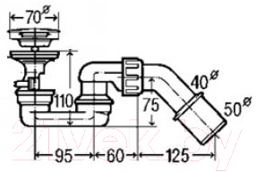 Сифон Viega 312138