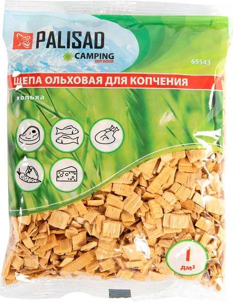 Щепа для копчения Palisad Ольховая 69543 - фото