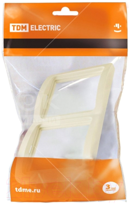 Рамка для выключателей и розеток TDM Валдай SQ1804-0118