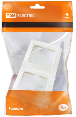 Рамка для выключателей и розеток TDM Таймыр SQ1814-0025