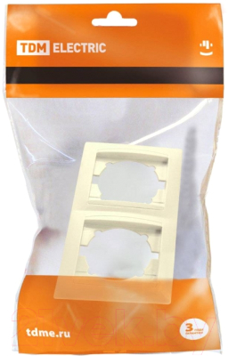 Рамка для выключателей и розеток TDM Лама SQ1815-0133