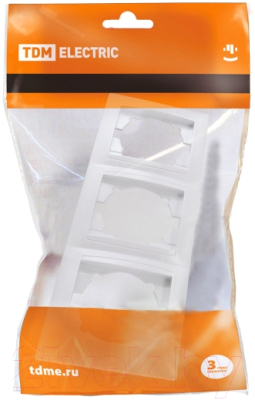 Рамка для выключателей и розеток TDM Лама SQ1815-0034