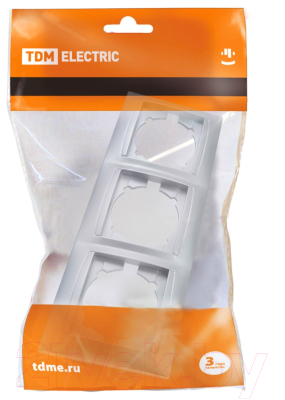 Рамка для выключателей и розеток TDM Лама SQ1815-0234