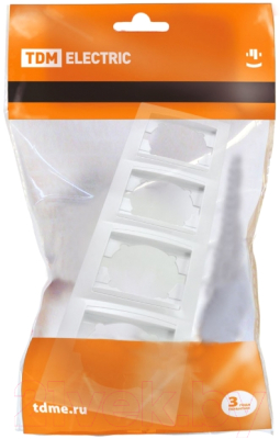 Рамка для выключателей и розеток TDM Лама SQ1815-0035