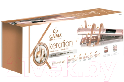 Выпрямитель для волос GA.MA I Elegance Led Keration Bvt