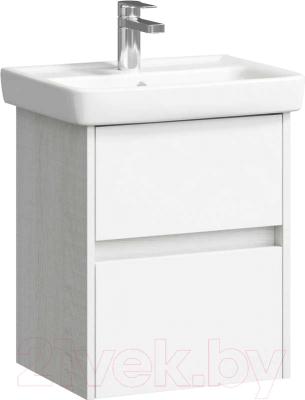 Тумба с умывальником Aqwella Сити 50 / SIT0105DK/CI0105DK (подвесная) - фото