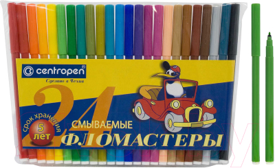 Фломастеры Centropen Пингвины / 7790 2486