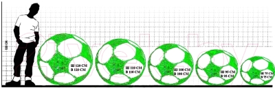Бескаркасное кресло Flagman Мяч Стандарт М1.1-2100