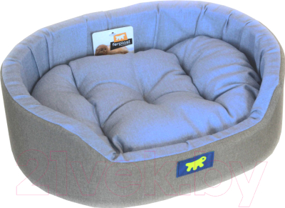 Лежанка для животных Ferplast Dandy 45 / 82941095 (серый/голубой) - фото