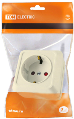 Розетка TDM Ладога SQ1801-0064