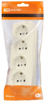 Розетка TDM Ладога SQ1801-0231