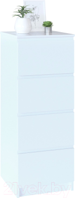 Комод Сокол-Мебель Т-4Р (белый) - фото