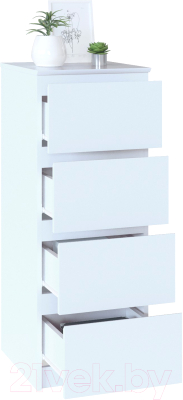 Комод Сокол-Мебель Т-4Р (белый)