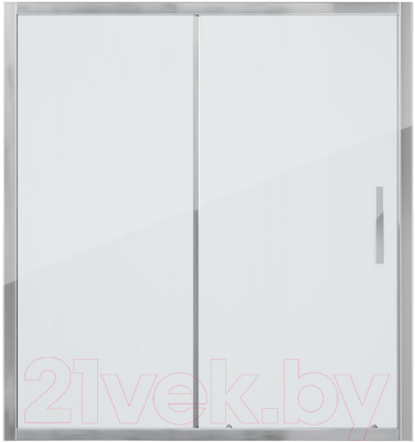 Стеклянная шторка для ванны Grossman GR-170/2 - фото