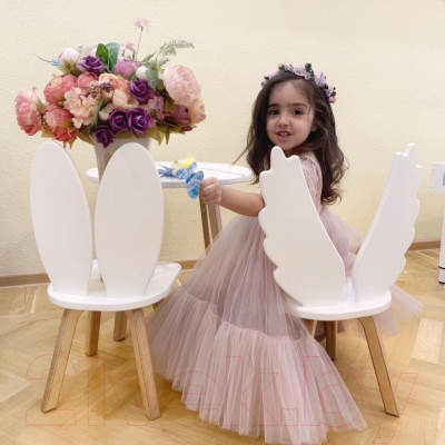 Стул детский Millwood Ангел СТЛ-1 (белый/береза)