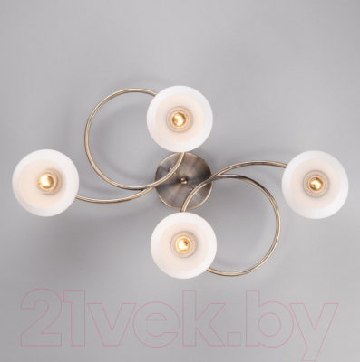 Люстра Евросвет 30144/4 (античная бронза)